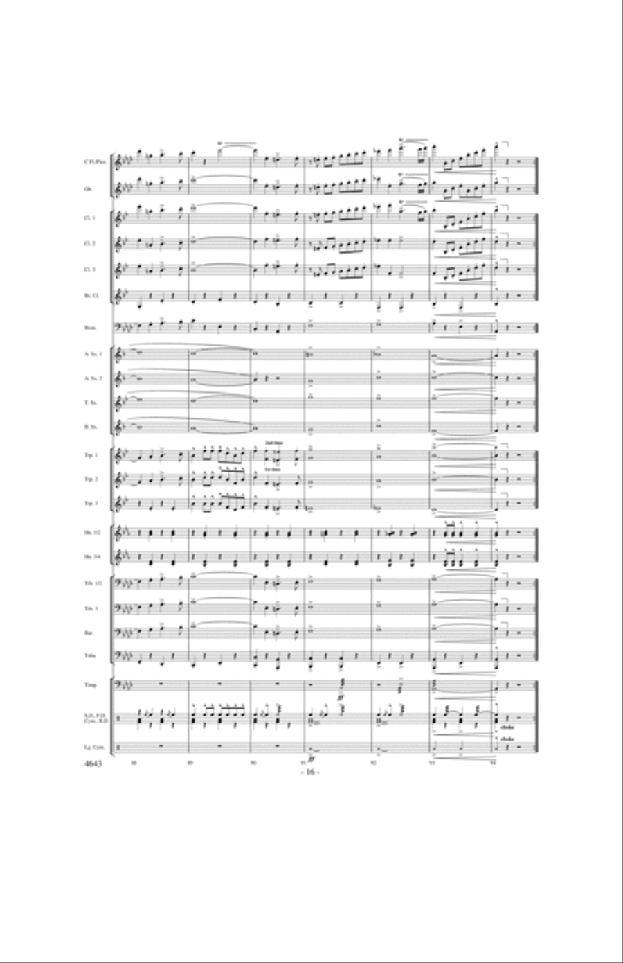 National Emblem National Emblem Concert Band scores gallery preview page 15