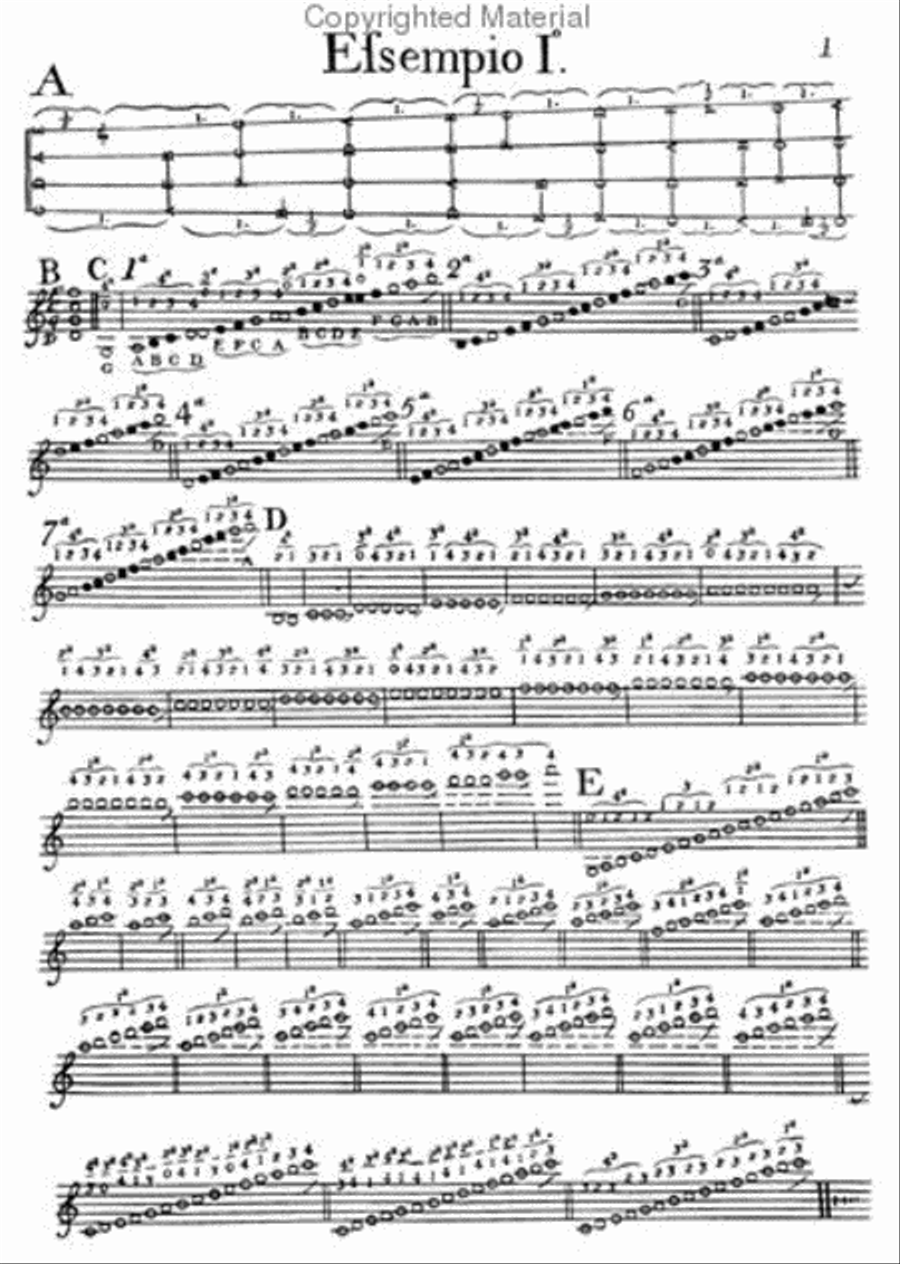 Methods & Treatises Violin - 3 Volumes - Italy 1600-1800 Violin scores gallery preview page 2