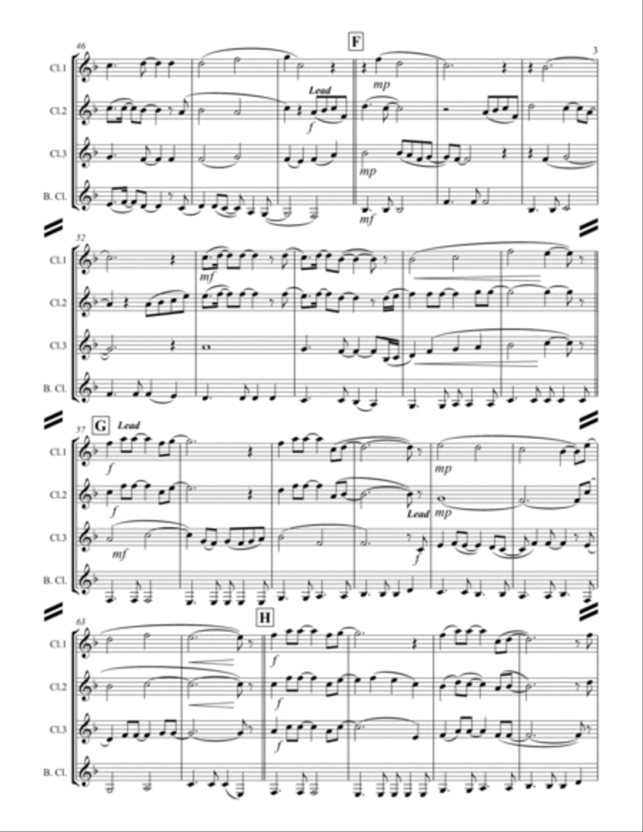 Worthy Is The Lamb Woodwind Ensemble scores gallery preview page 4
