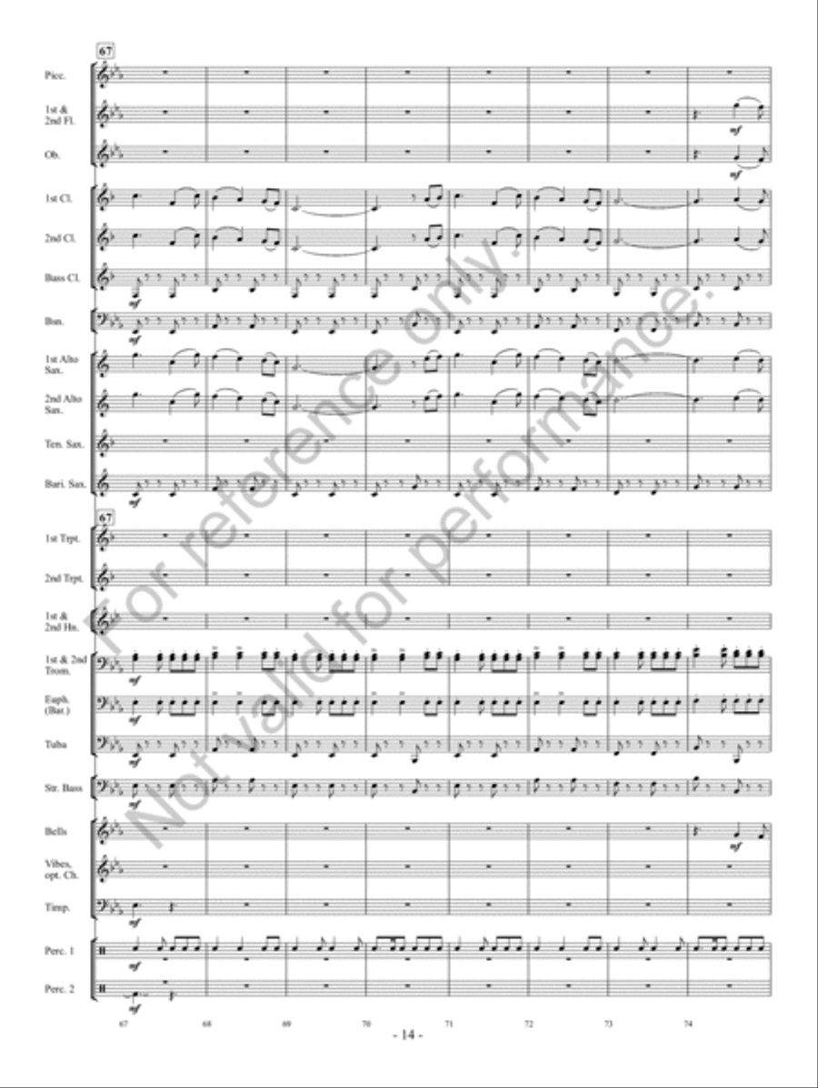 As Spring Arrives As Spring Arrives Concert Band scores gallery preview page 13