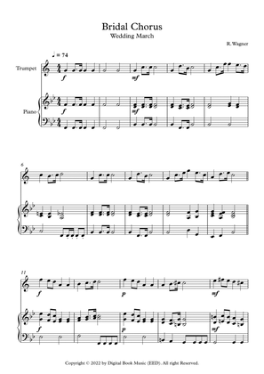 Bridal Chorus (Wedding March) - Richard Wagner (Trumpet + Piano)
