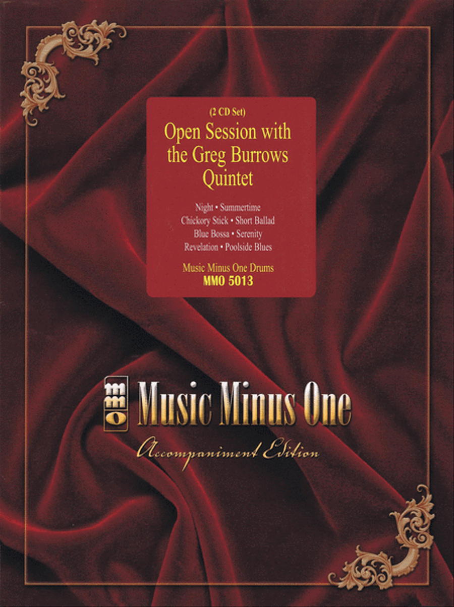 Open Session with the Greg Burrows Quintet Drums scores gallery preview page 1