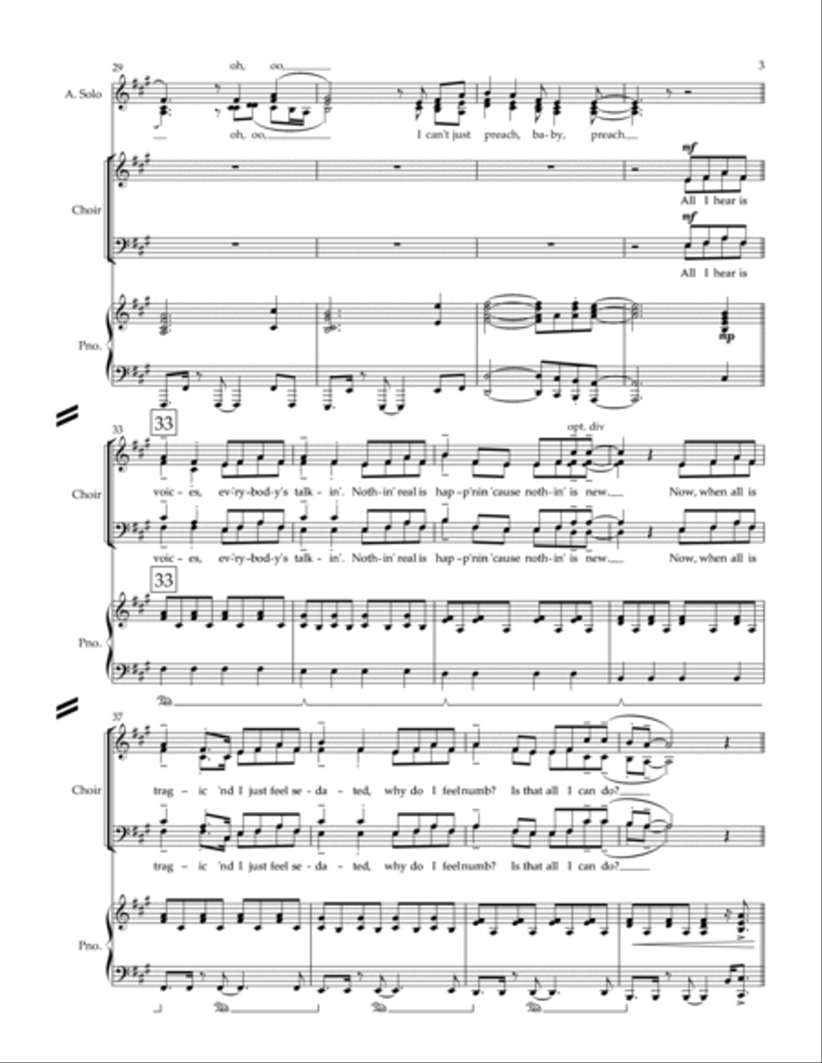 Preach Preach 4-Part scores gallery preview page 3