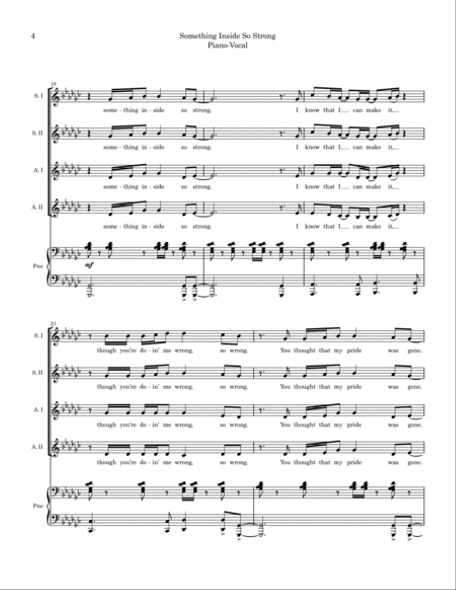 (Something Inside) So Strong SSAA scores gallery preview page 4