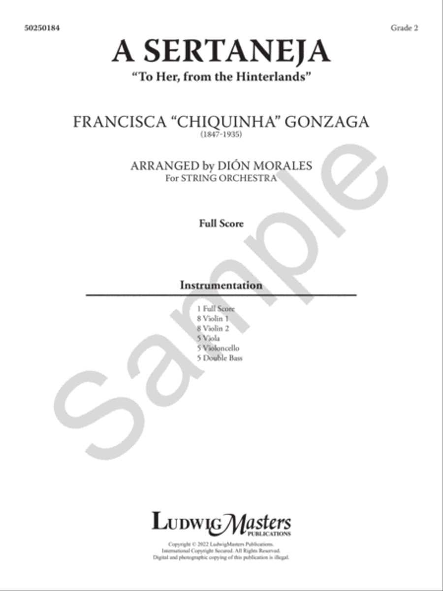 A Sertaneja String Orchestra scores gallery preview page 2