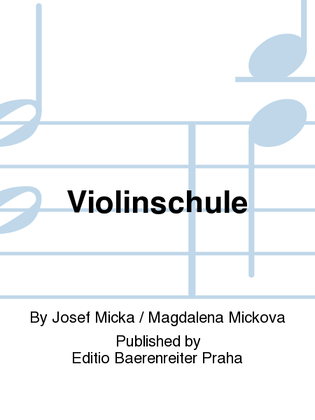 Book cover for Violinschule