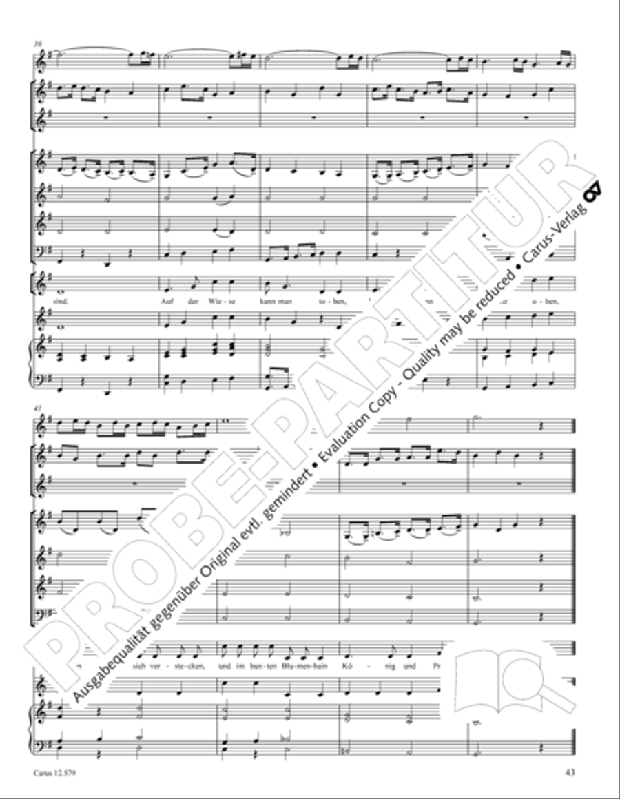Der Garten des Riesen Children's Choir scores gallery preview page 48