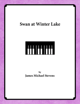 Book cover for Swan at Winter Lake