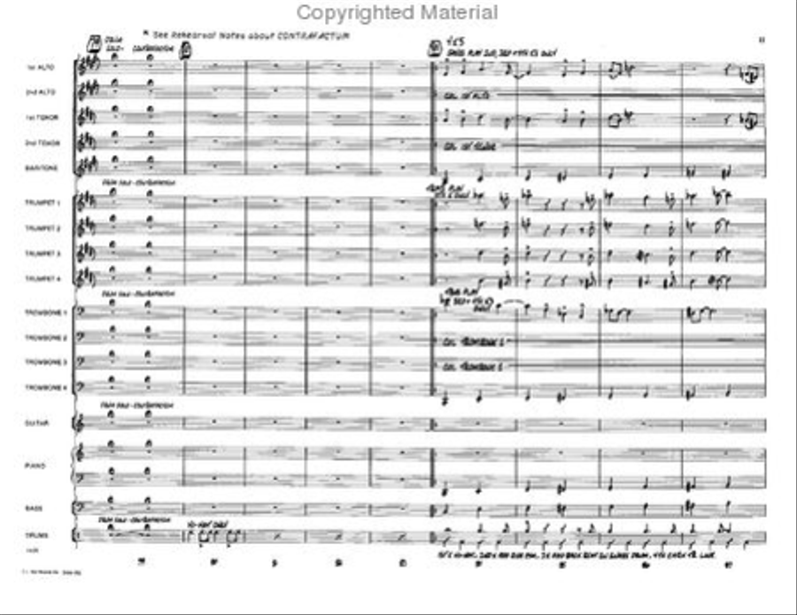One For Woody Jazz Ensemble scores gallery preview page 12