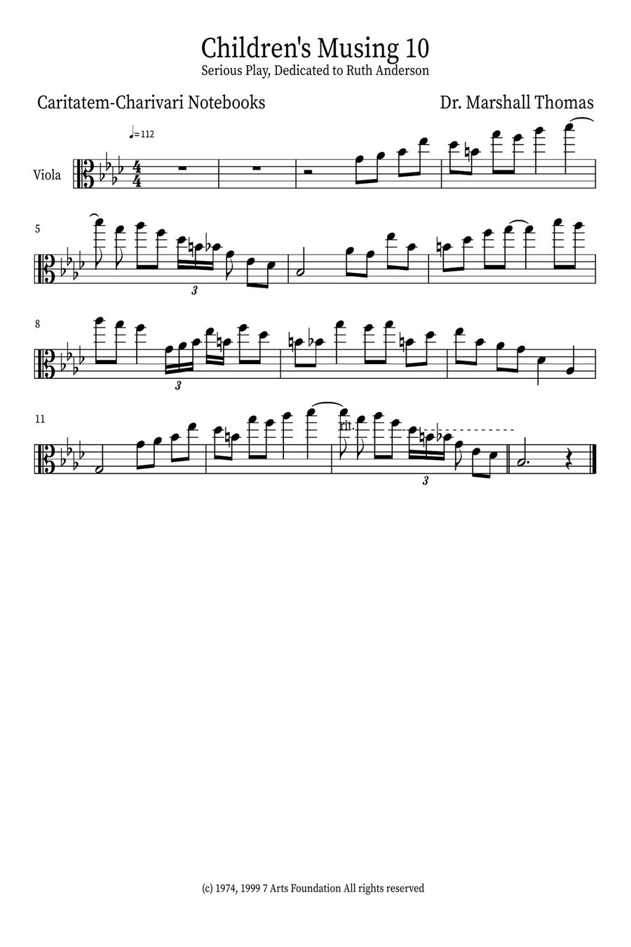 Children's Musing 10 Small Ensemble scores gallery preview page 4