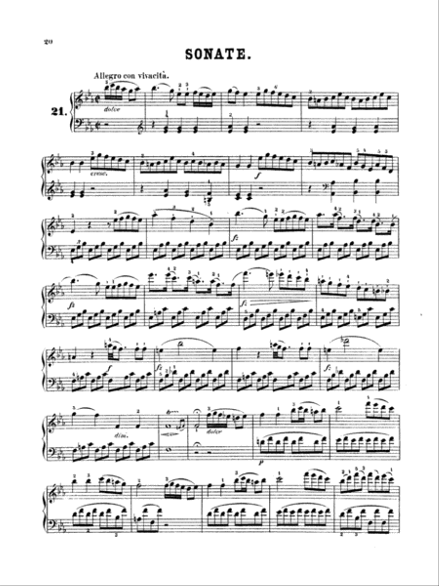 Clementi: Piano Sonatas (Volume IV) Piano Solo scores gallery preview page 1