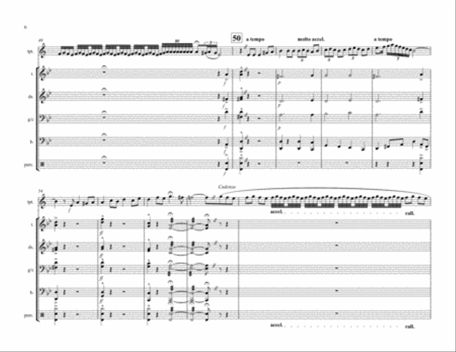 La Virgen De La Macarena La Virgen De La Macarena Percussion Ensemble scores gallery preview page 6