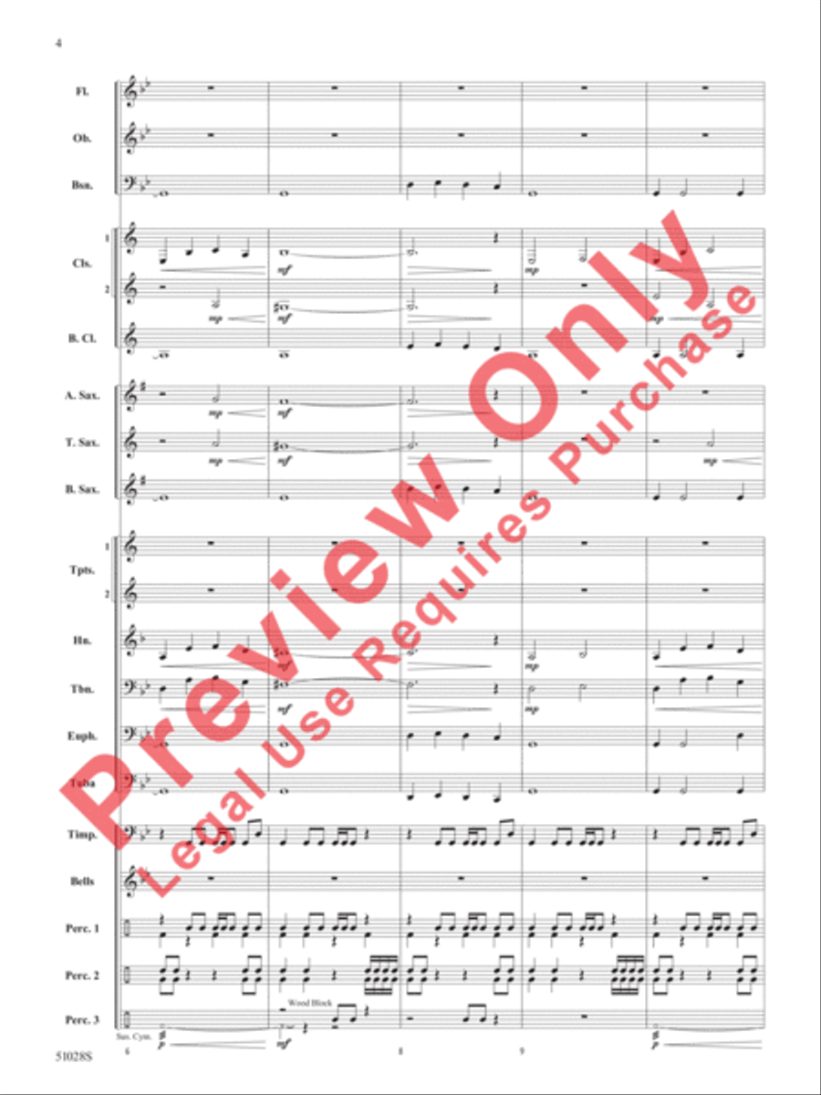 Ultimate Battle Ultimate Battle Concert Band scores gallery preview page 5