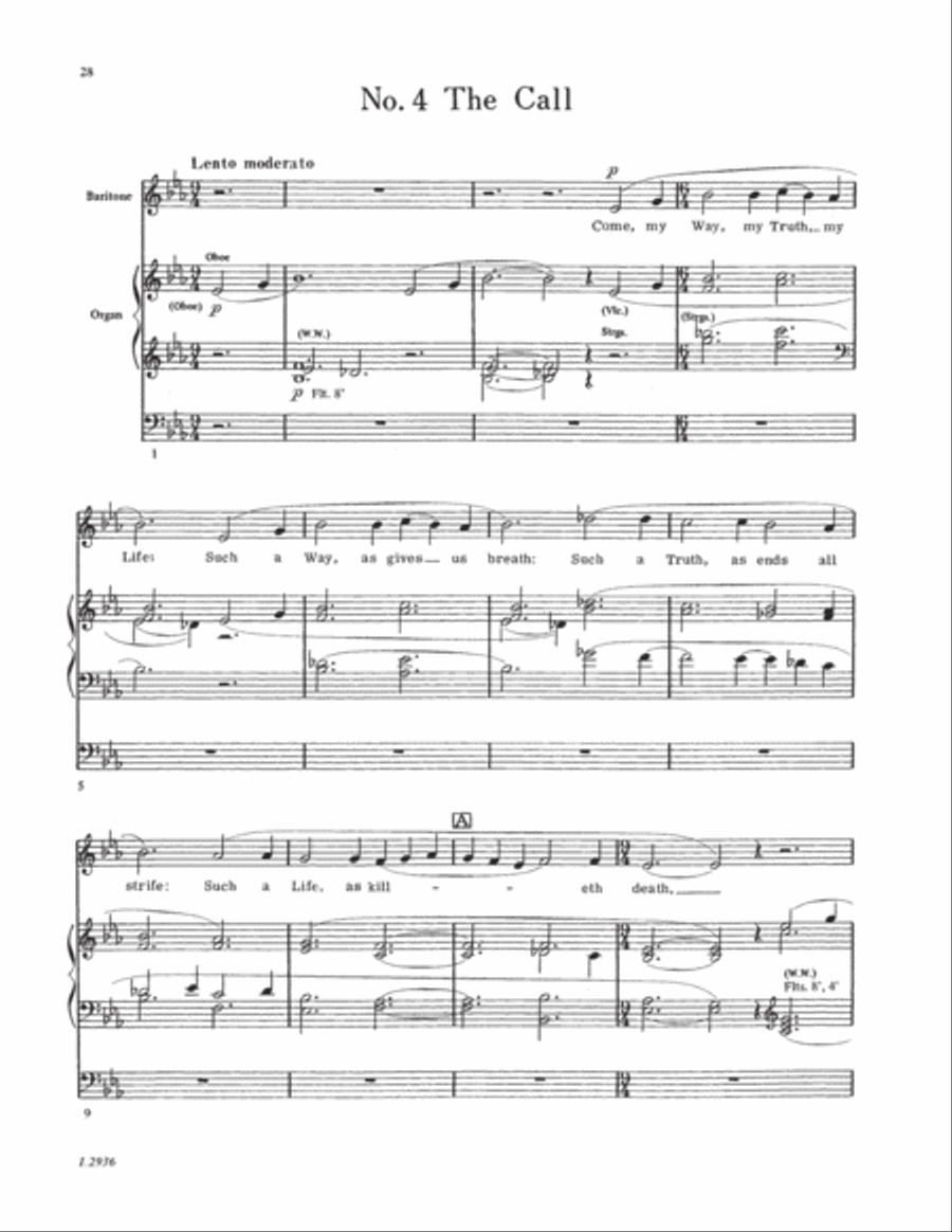 Five Mystical Songs Choir scores gallery preview page 20