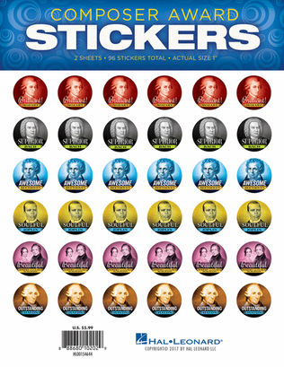 Book cover for Composer Award Stickers