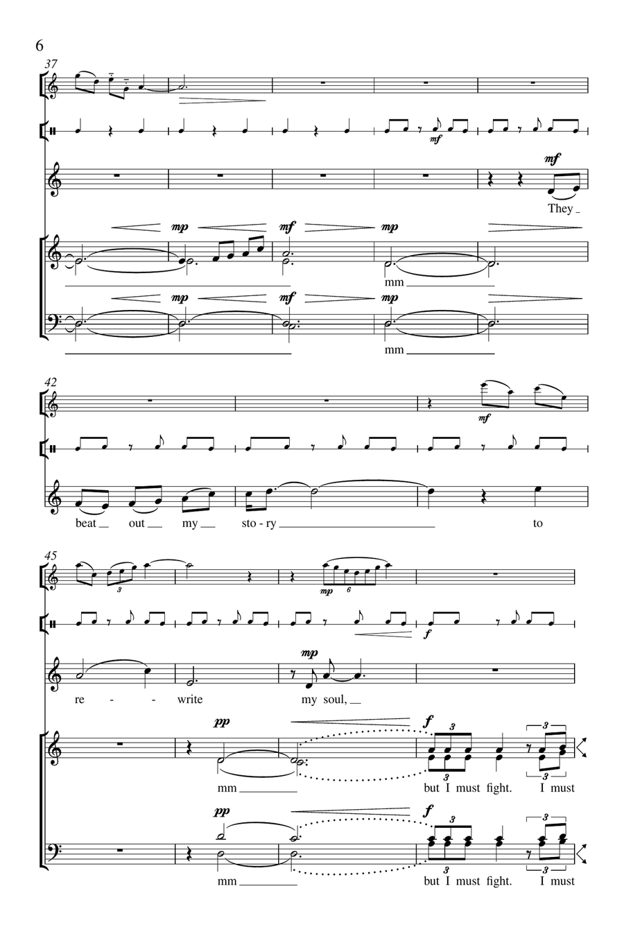 Warrior 4-Part scores gallery preview page 5