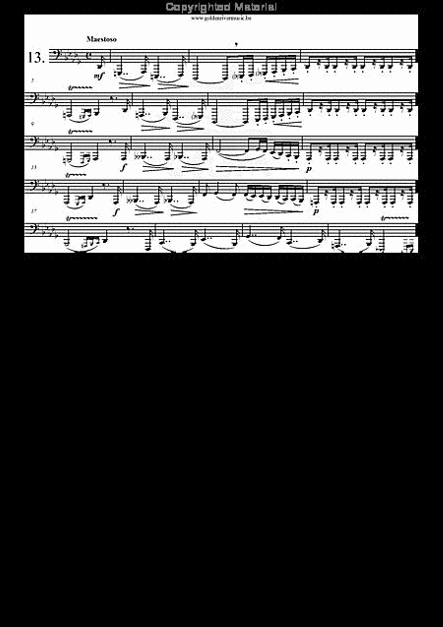 24 Etudes Tuba scores gallery preview page 14