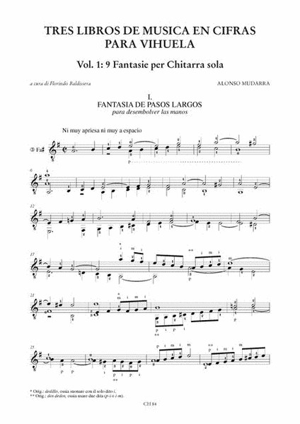 Tres Libros de Musica en Cifras para Vihuela (Sevilla 1546) image number null