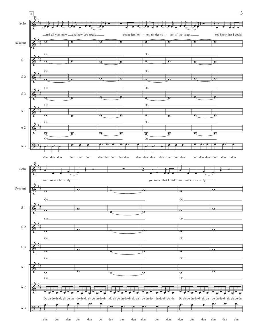 Use Somebody Use Somebody SA scores gallery preview page 3