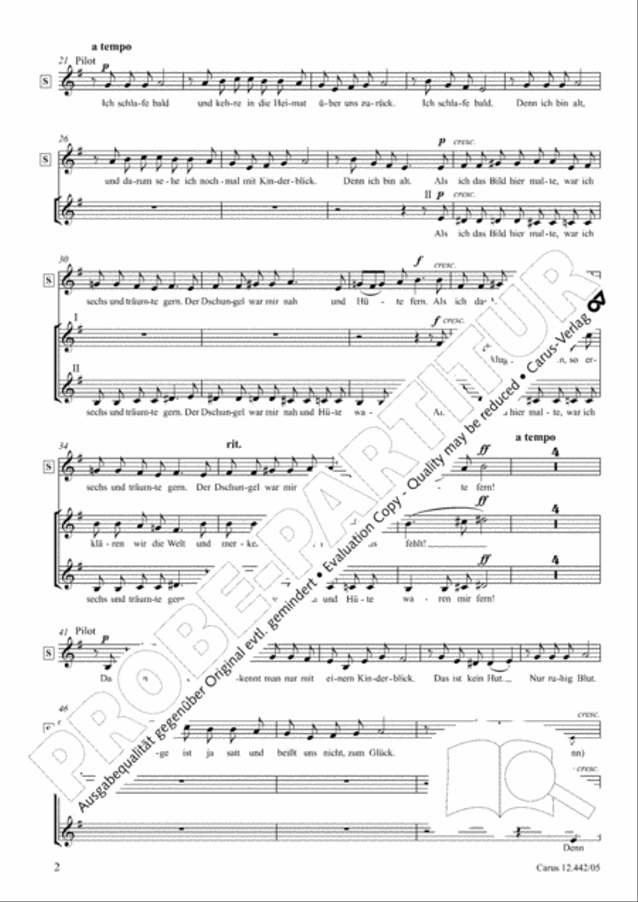 Der kleine Prinz 3-Part scores gallery preview page 3