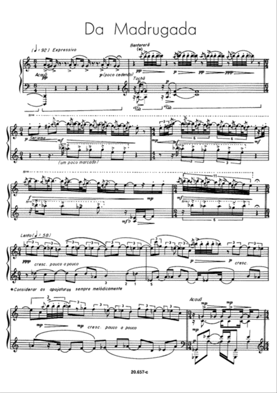 Ciclo da noite Piano Solo scores gallery preview page 5