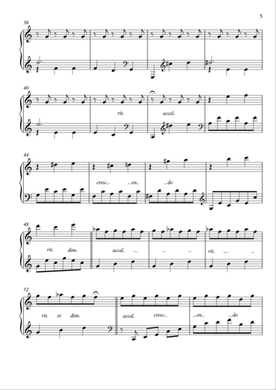 Dawn Piano Solo scores gallery preview page 3