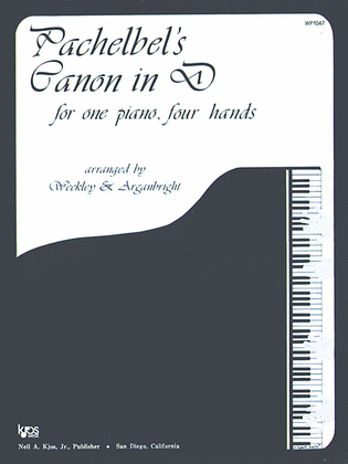 Book cover for Pachelbel's Canon in D