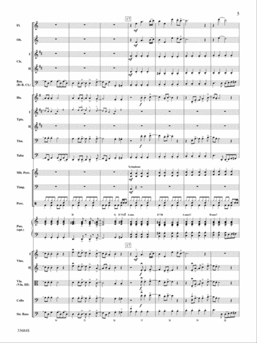 Fame (from the motion pictureFame): Score Full Orchestra scores gallery preview page 5