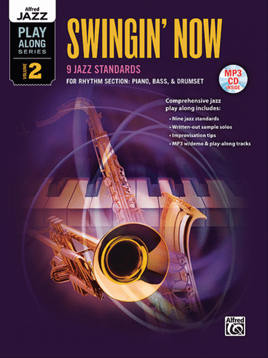 Alfred Jazz Play-Along -- Swingin' Now, Volume 2 Piano scores gallery preview page 1