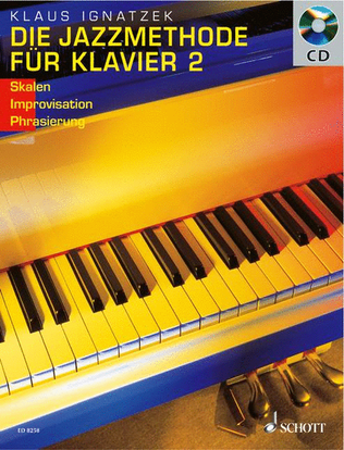 Book cover for Jazz Method For Piano Vol.2