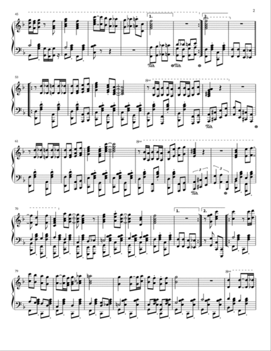 Give Me a Break! Give Me a Break! Piano scores gallery preview page 2