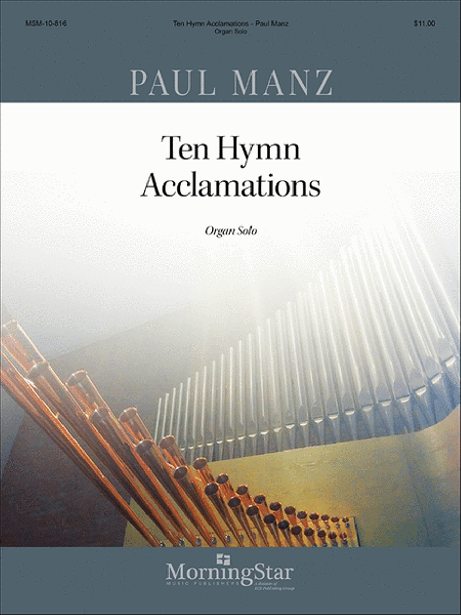 Ten Hymn Acclamations Organ scores gallery preview page 1