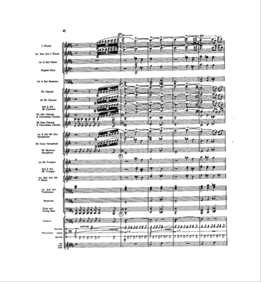 Caccia and Chorale Concert Band scores gallery preview page 41
