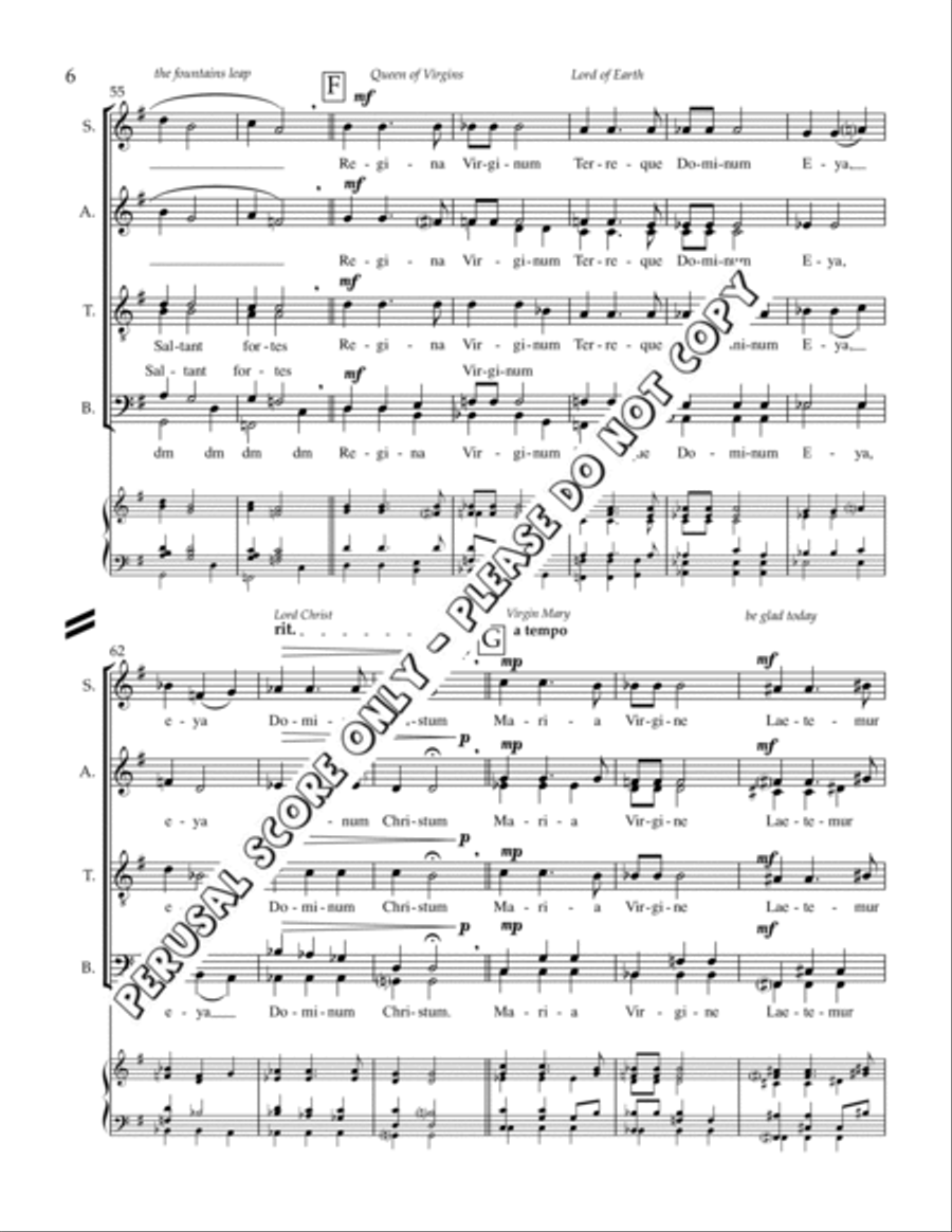 Eya Eya 4-Part scores gallery preview page 6