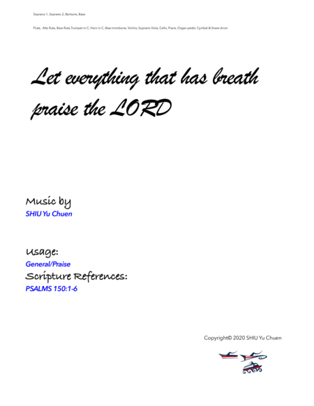 Let everything that has breath praise the Lord image number null