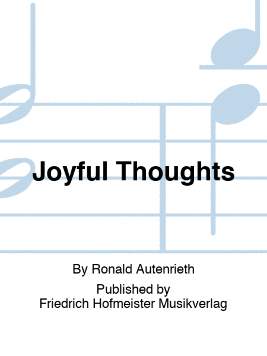 Joyful Thoughts Soprano Recorder scores gallery preview page 1