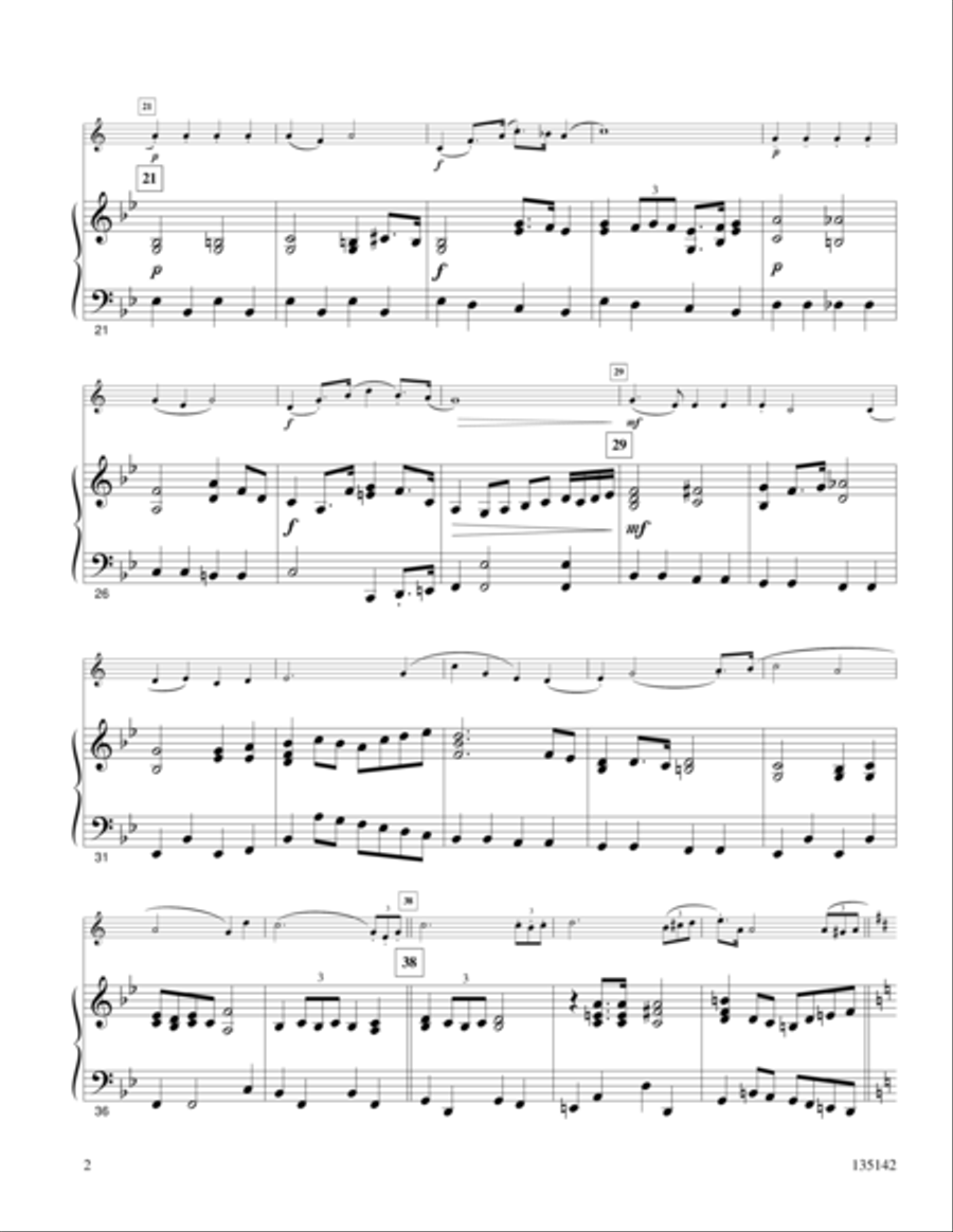 We Are More Than Conquerors Trumpet Solo scores gallery preview page 2