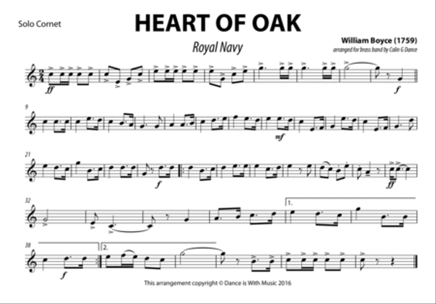 Heart of Oak Brass Band scores gallery preview page 6