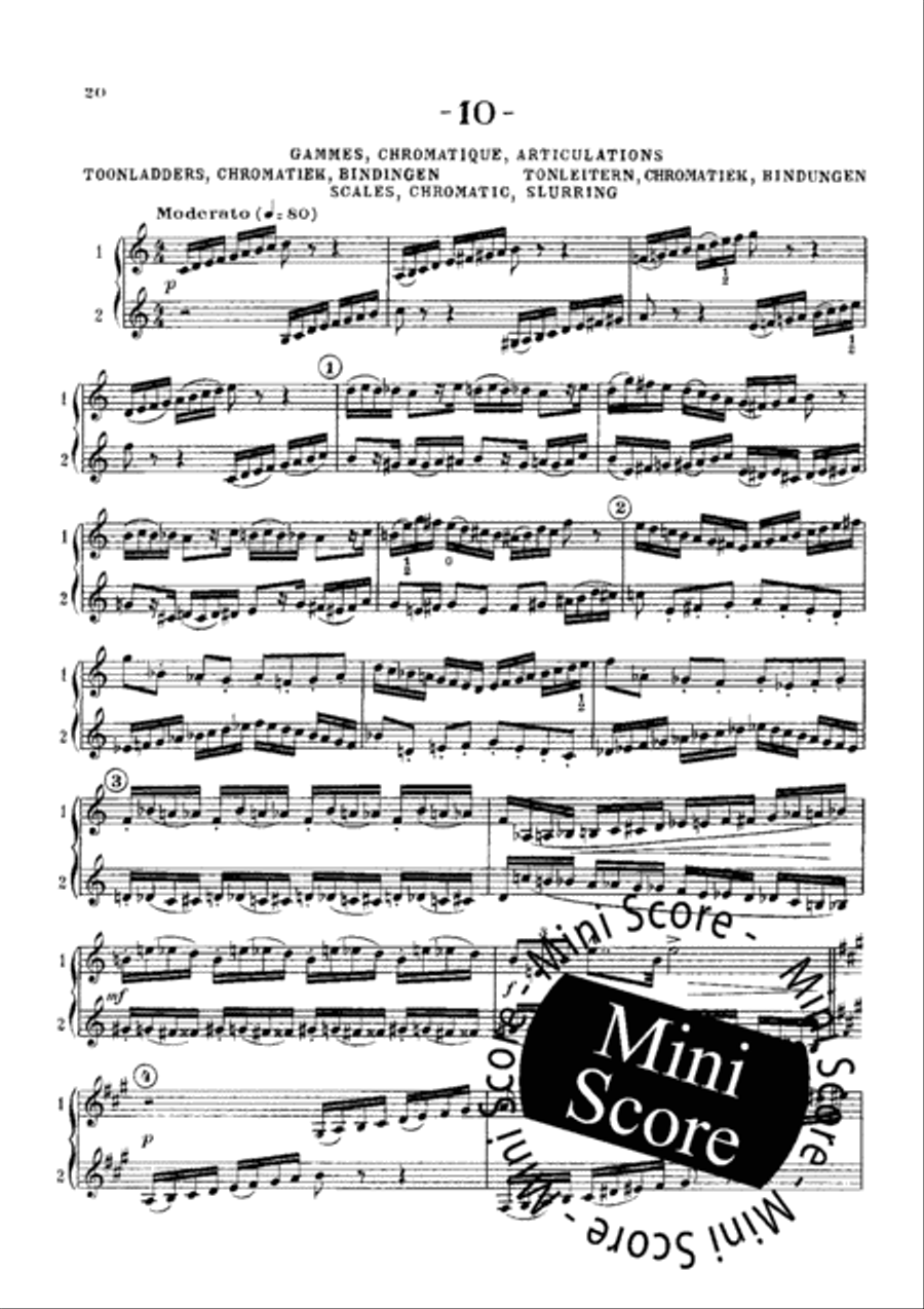 12 Duos Progressifs 12 Duos Progressifs Clarinet scores gallery preview page 22