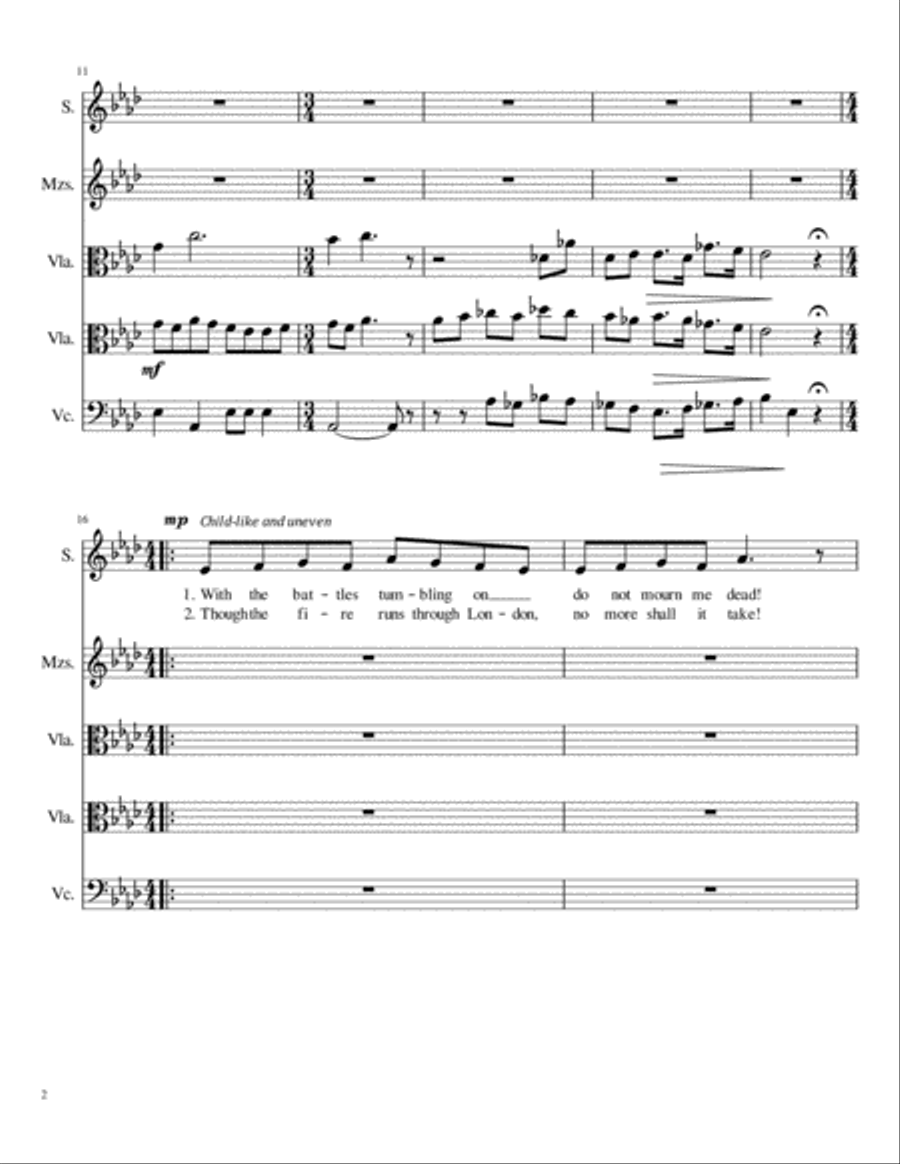 London Fire Vocal Duet scores gallery preview page 2