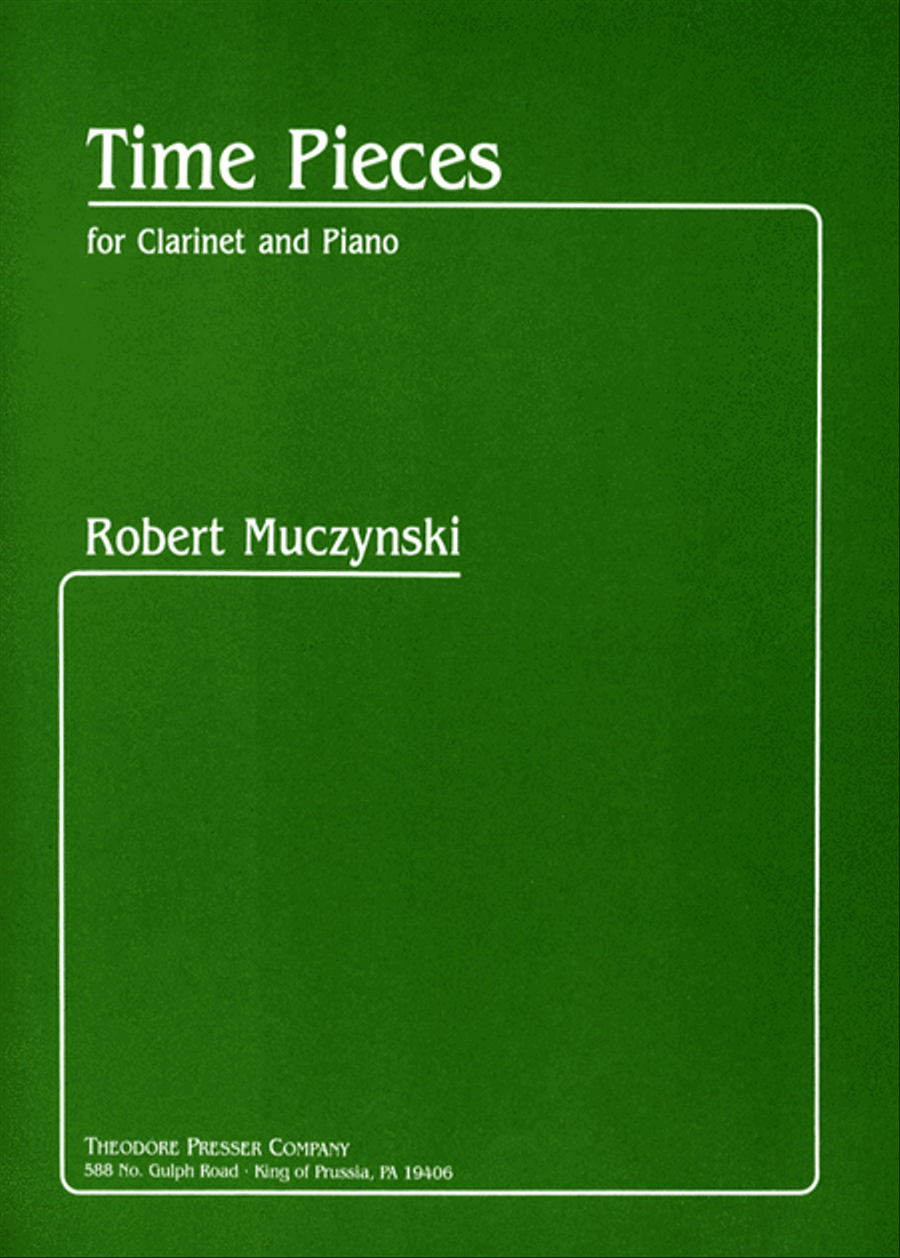 Time Pieces Chamber Music scores gallery preview page 1