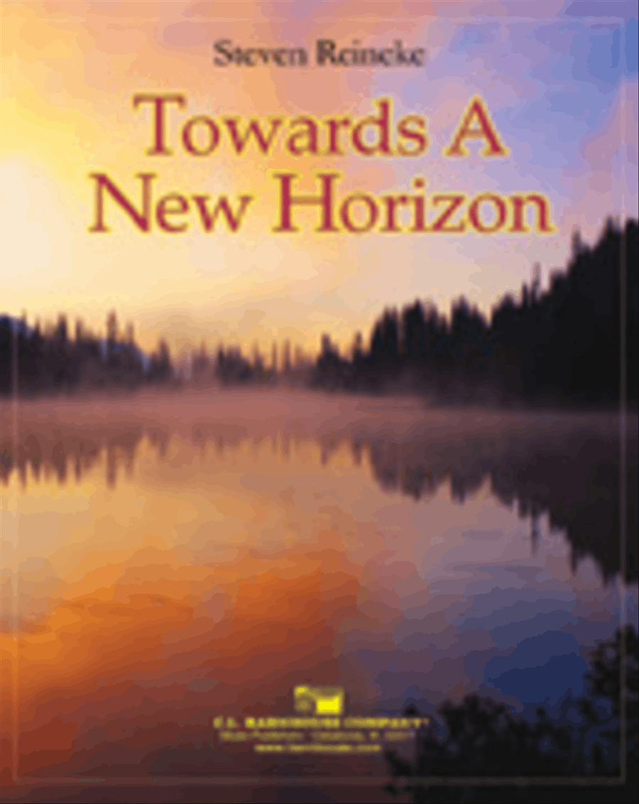 Towards a New Horizon Concert Band scores gallery preview page 1