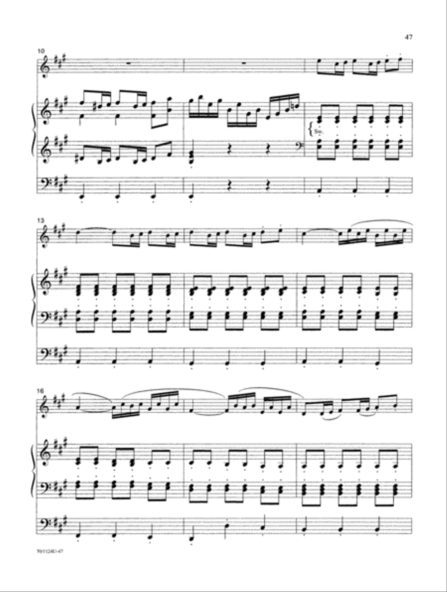 Wedding Classics for Trumpet and Organ Trumpet scores gallery preview page 26