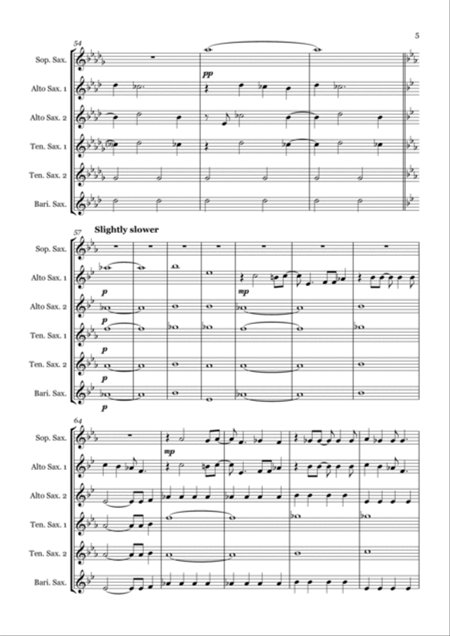 Good Vibrations Woodwind Ensemble scores gallery preview page 5