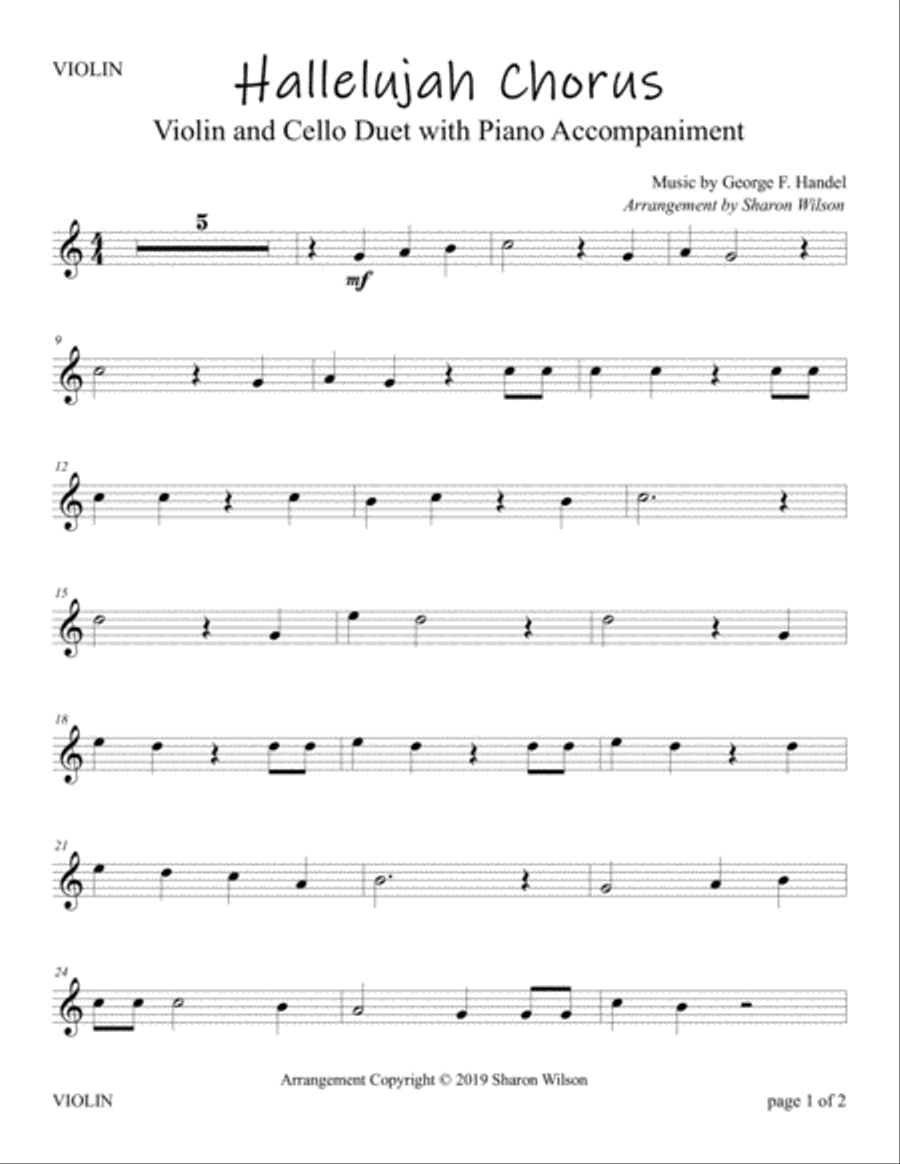 Hallelujah Chorus from Handel's 