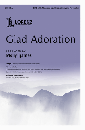 Book cover for Glad Adoration