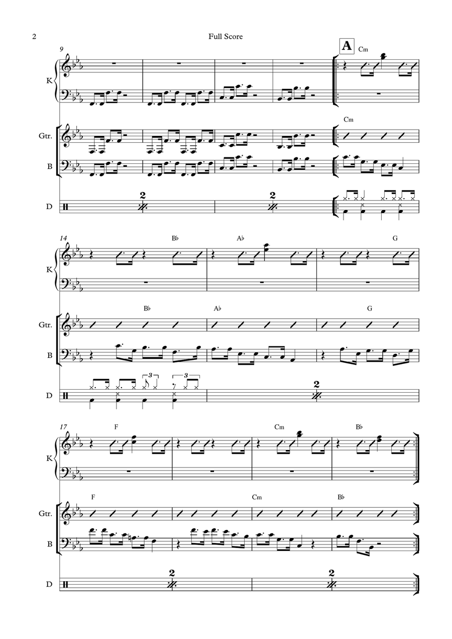 Master Blaster Master Blaster Small Ensemble scores gallery preview page 2