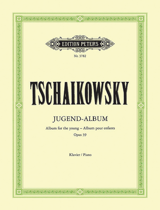 Book cover for Album for the Young Op. 39 for Piano