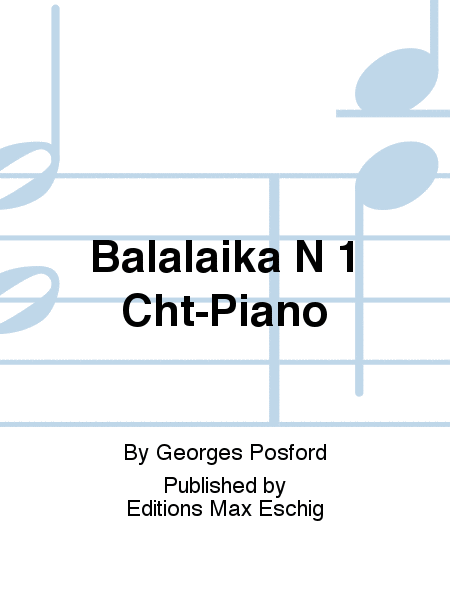 Balalaika N 1 Cht-Piano