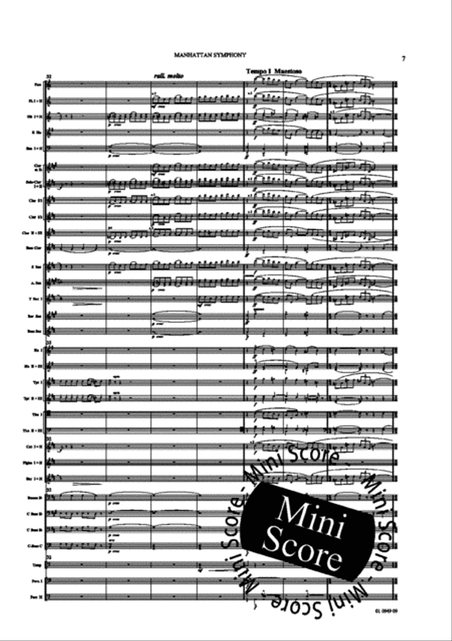 Manhattan Symphony Concert Band scores gallery preview page 11